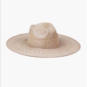 Lack of color Palma wide fedora hat L/XL